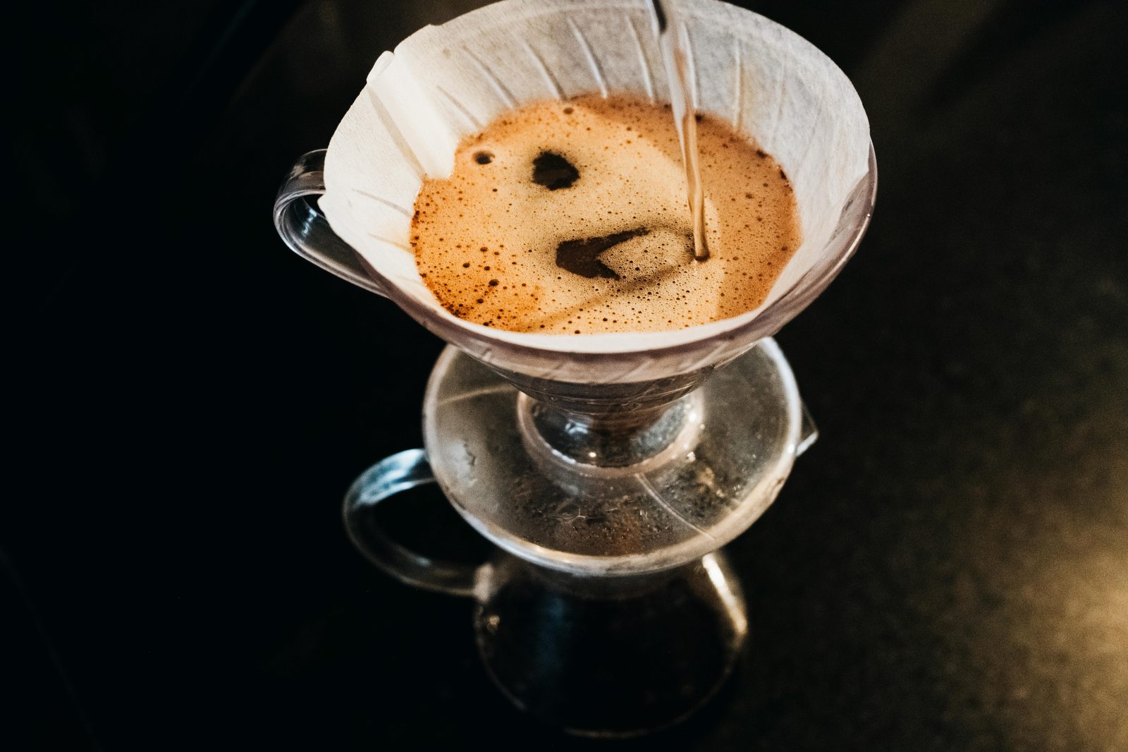 Pour over filter coffee brewing — Coffee Collective made Copenhagen famous for pour-over filter coffee, served at all 4 locations