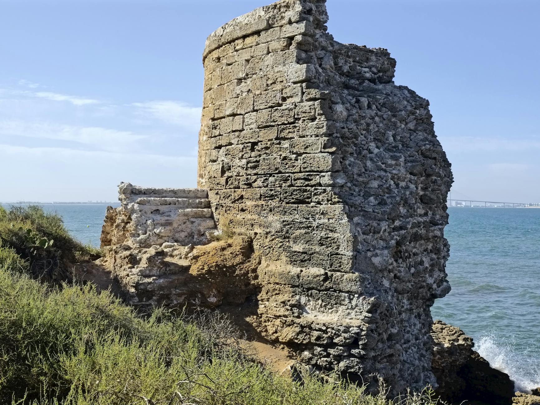 A 17th-century defence tower on Christianso