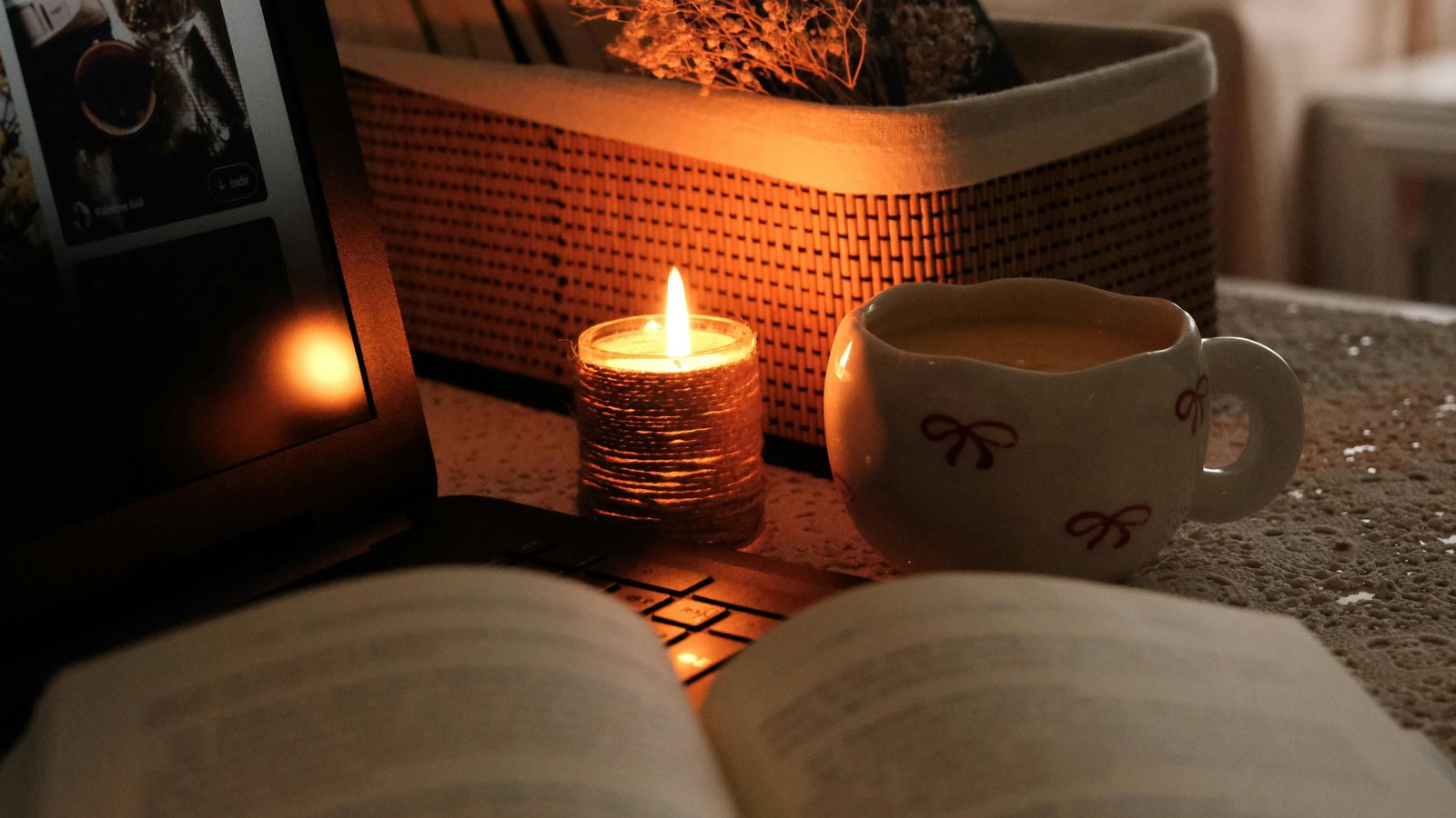 Cozy candles warm interior reading — Copenhagen hygge is the Danish concept of cozy contentment that defines Copenhagen culture
