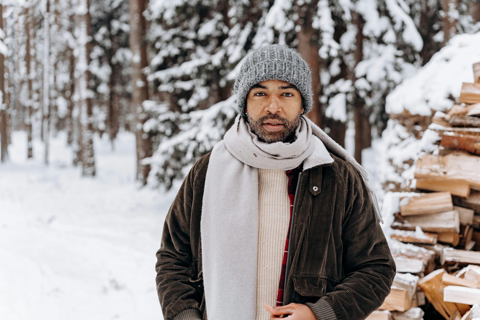 Winter clothing warm layers — Copenhagen winter requires heavy coat, thermal layers, warm hat, gloves, snow boots