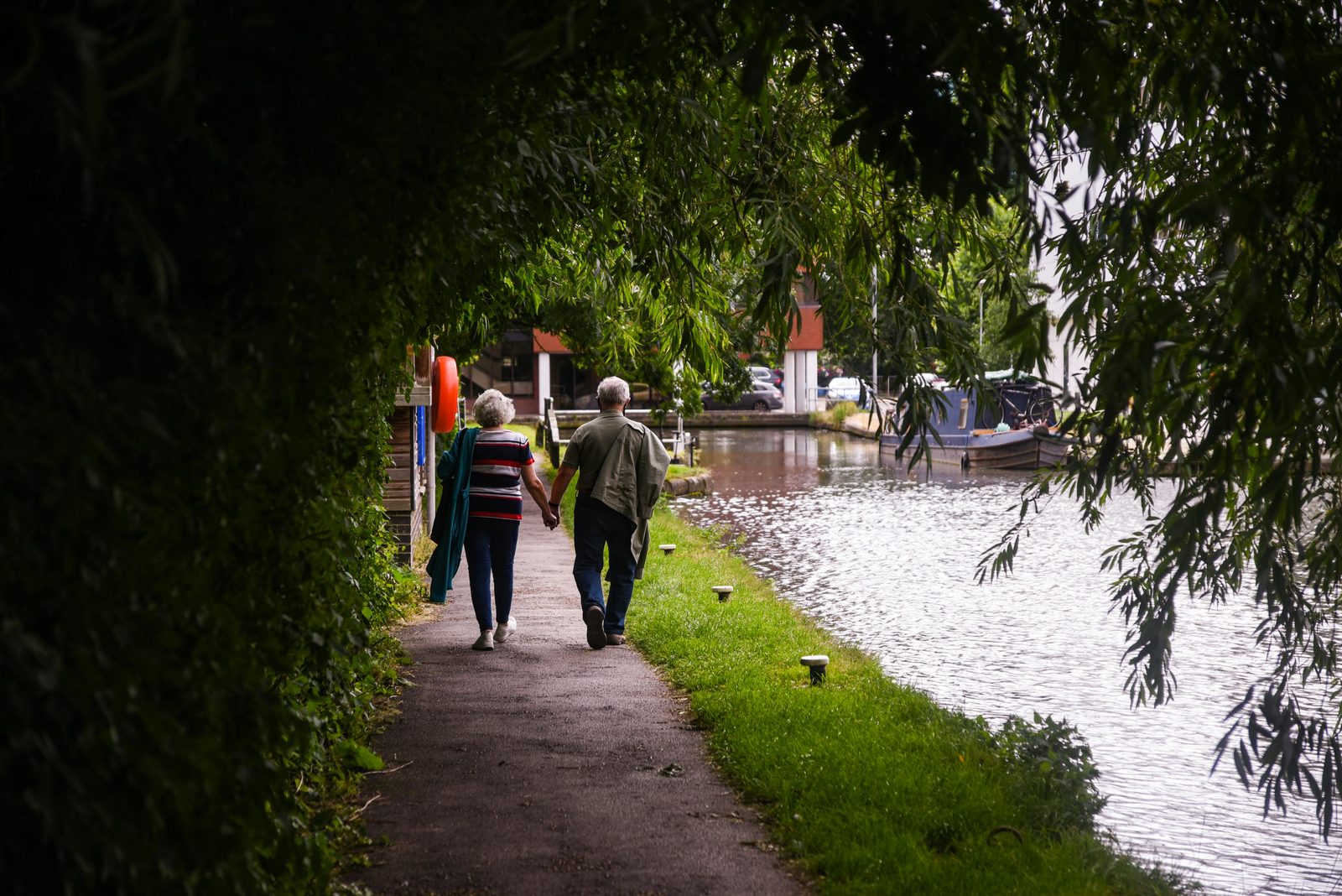 A couple walking a canal — the romantic side of Copenhagen for couples