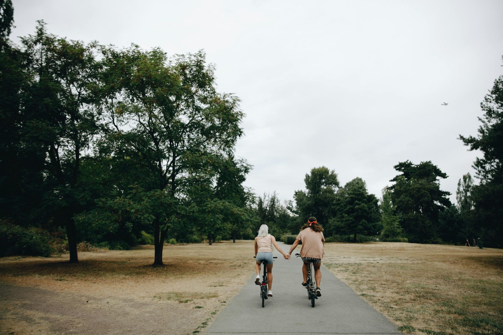 A couple cycling together — the two-wheeled side of Copenhagen for couples