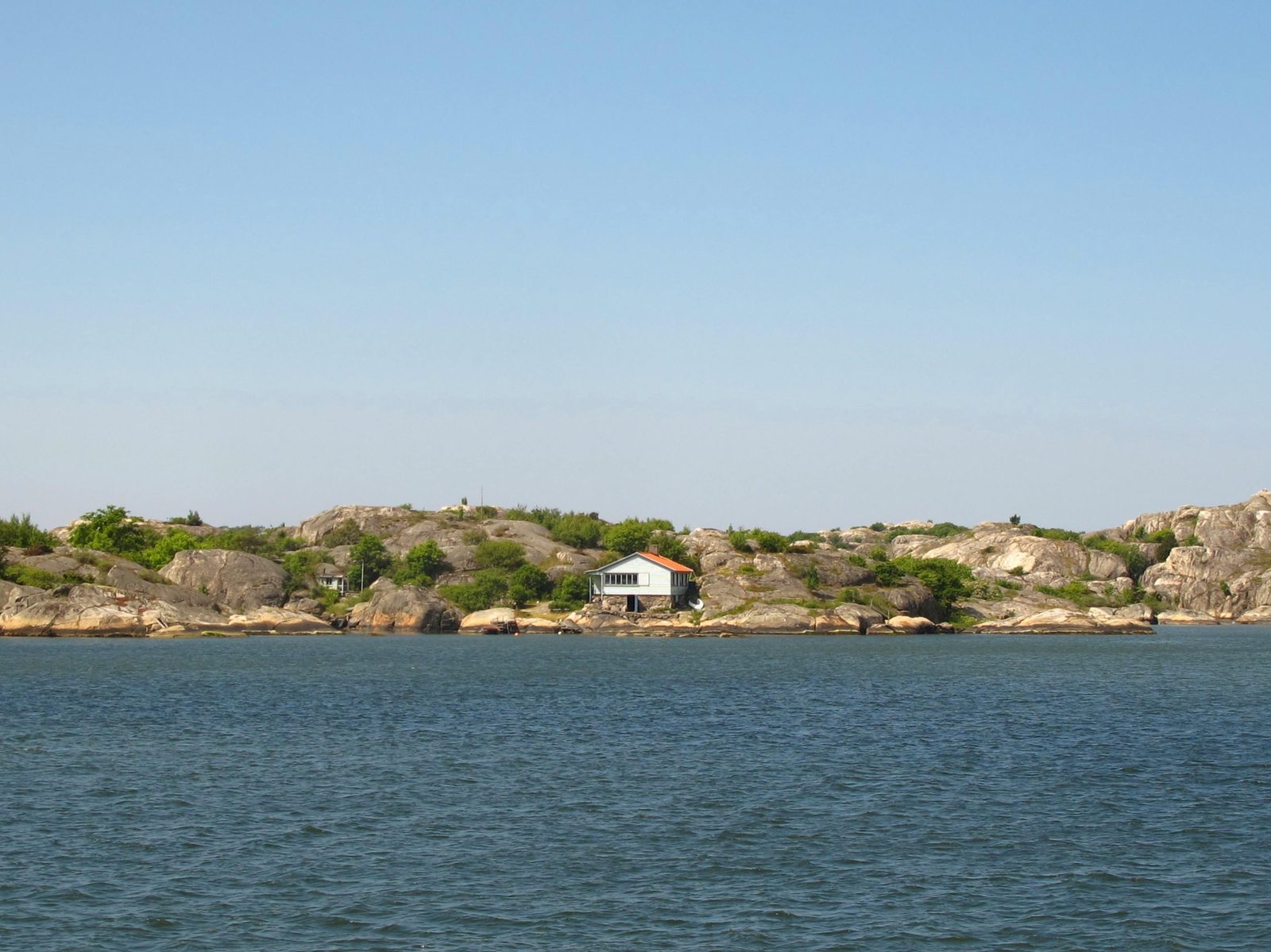 Danish coastal scenery from a train window — Denmark's rail network covers the whole country with scenic intercity routes