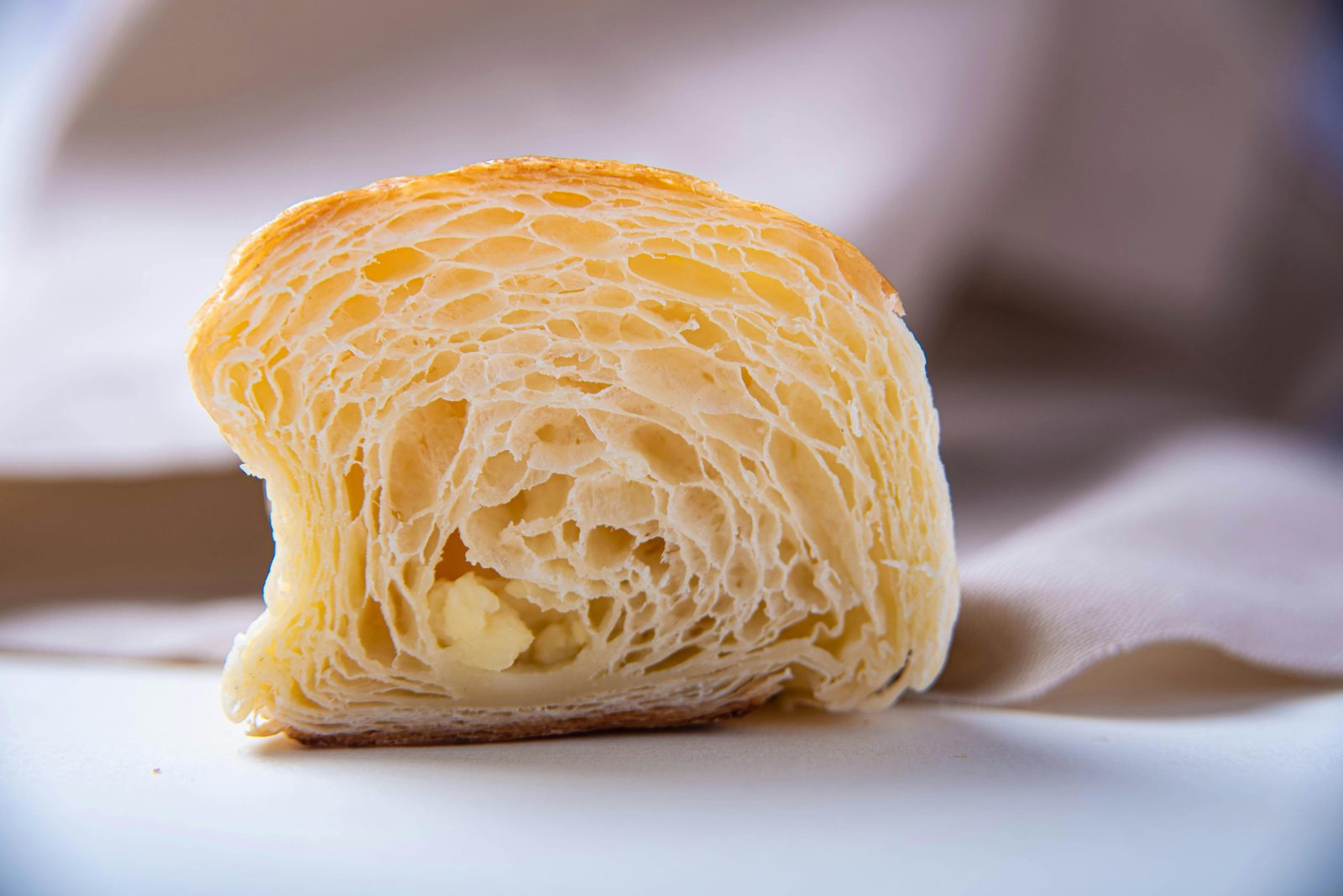 Laminated pastry layers — wienerbrød (Danish for Vienna bread) is the umbrella term for all laminated Danish pastries