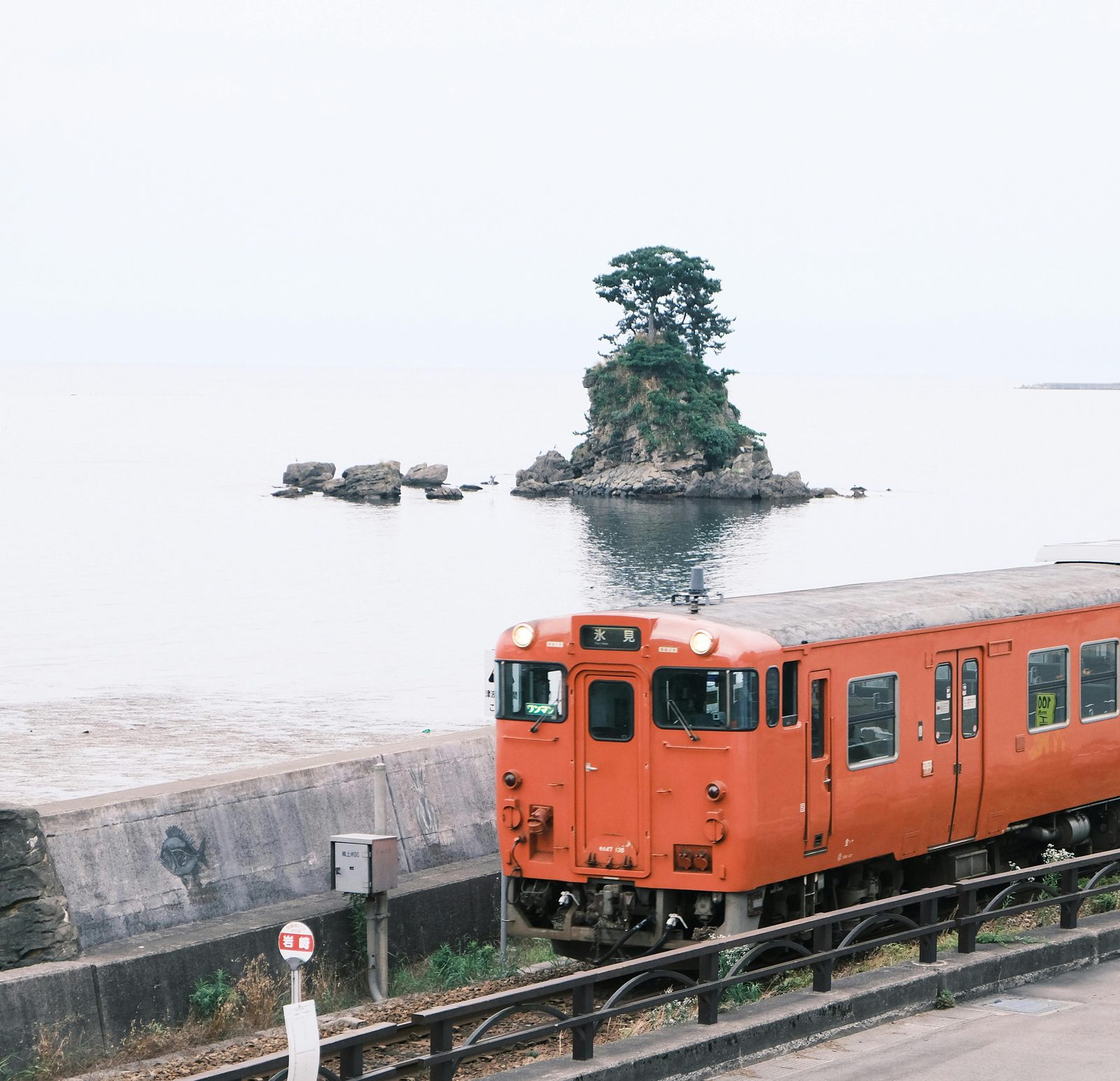 A scenic coastal train route used for day trips from Copenhagen