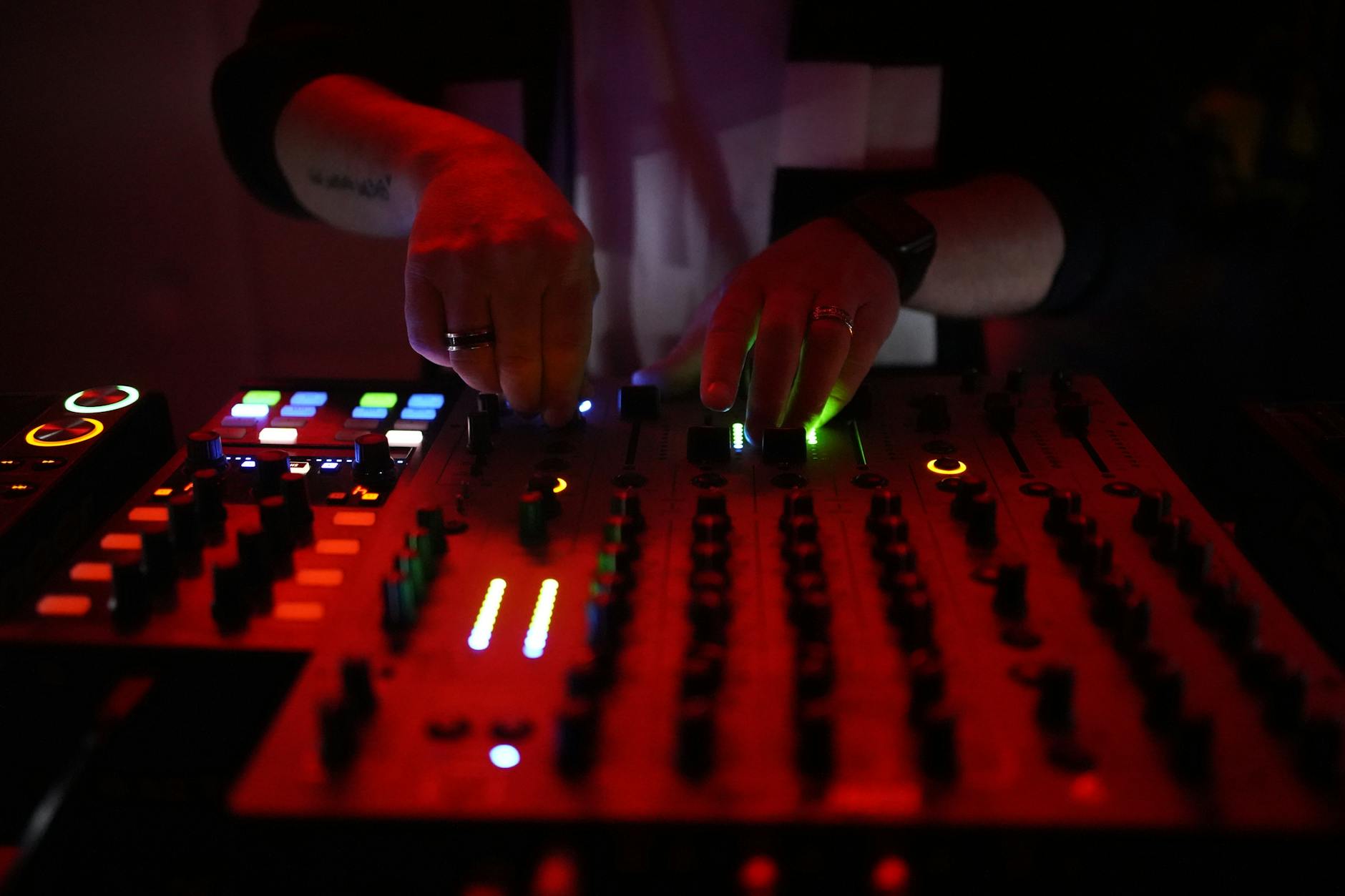 Electronic music and DJs at Distortion