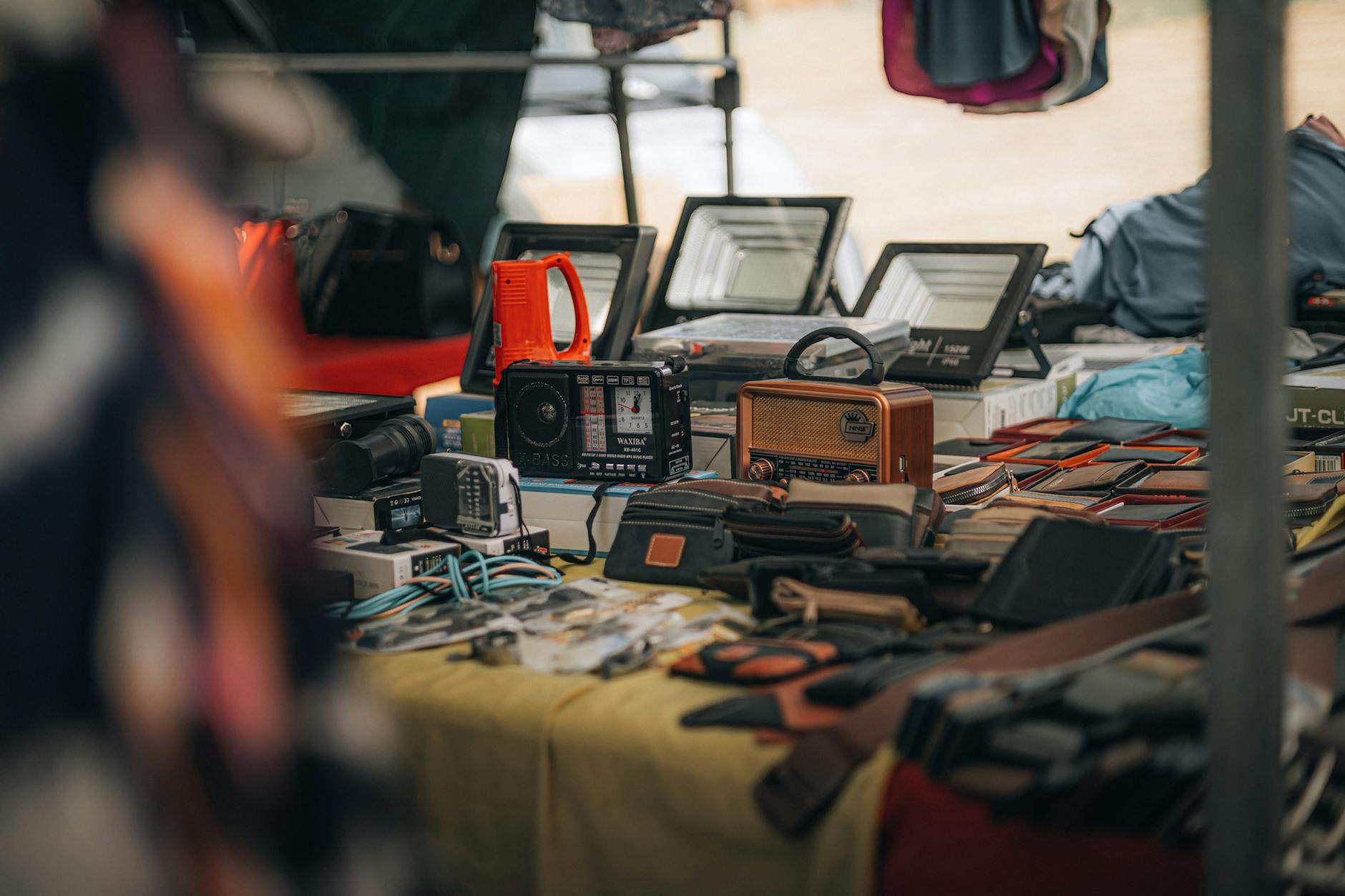 Vintage finds at a Copenhagen flea market