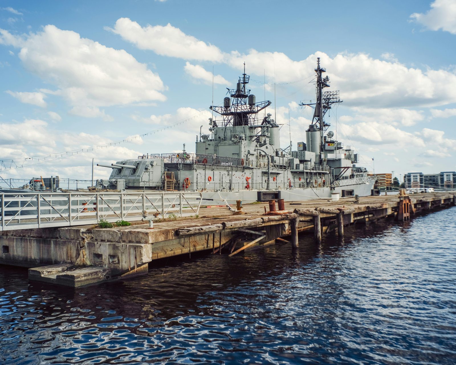 Old naval base ships dock — Holmen was Denmark's main naval base from 1690 to 1989 with shipyards and barracks