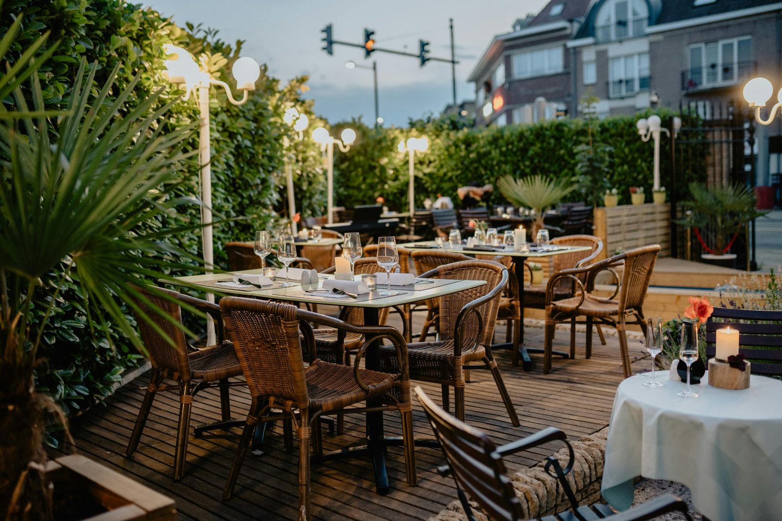 Evening dinner restaurant europe — Copenhagen 1 day dinner can be smorrebrod, fine dining, or Tivoli's restaurant Glas Salen