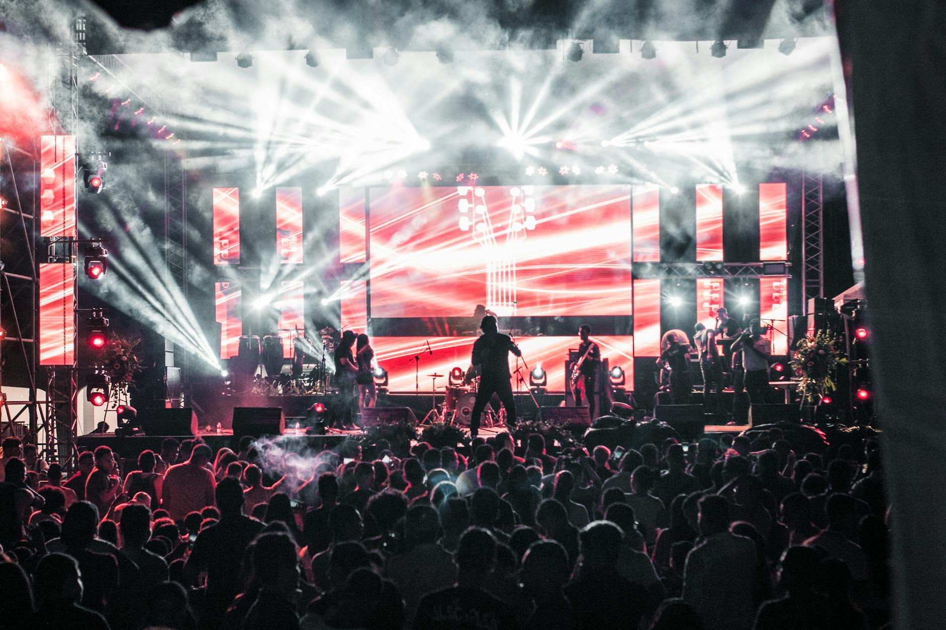 The huge crowds of Roskilde Festival