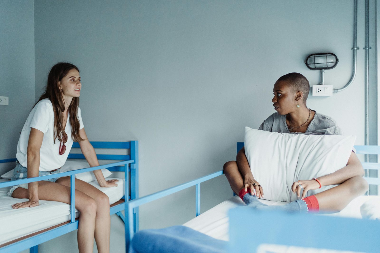 A hostel common room — where to stay on a Copenhagen solo travel trip