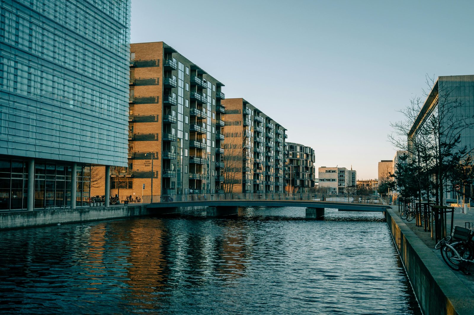 Modern waterfront Copenhagen apartments — Sydhavn is Copenhagen's emerging southern harbor district with Islands Brygge, Sluseholmen, and Sydhavn proper