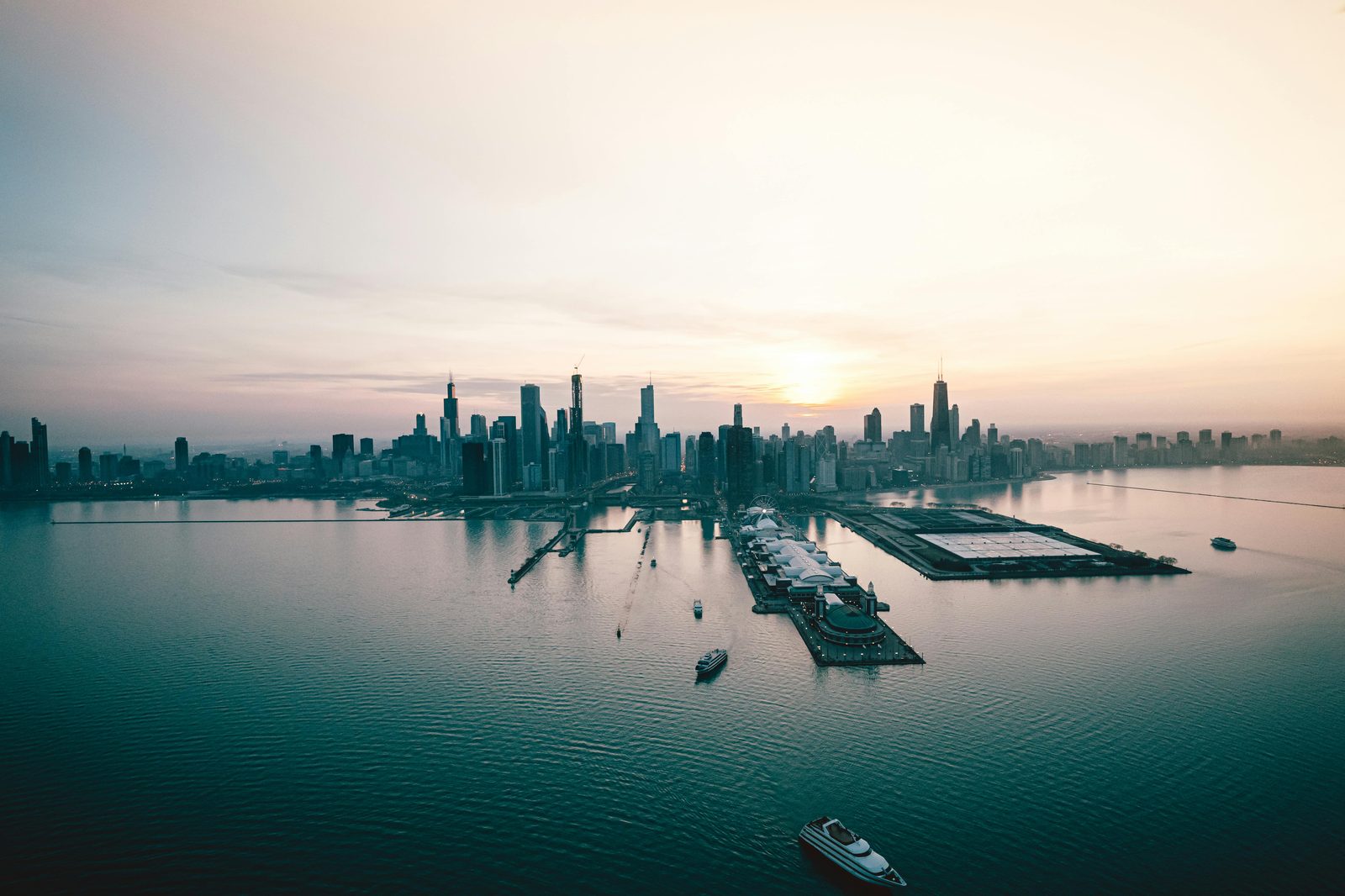 City harbor sunset over water — Sydhavn's south-west orientation makes it Copenhagen's premier sunset spot