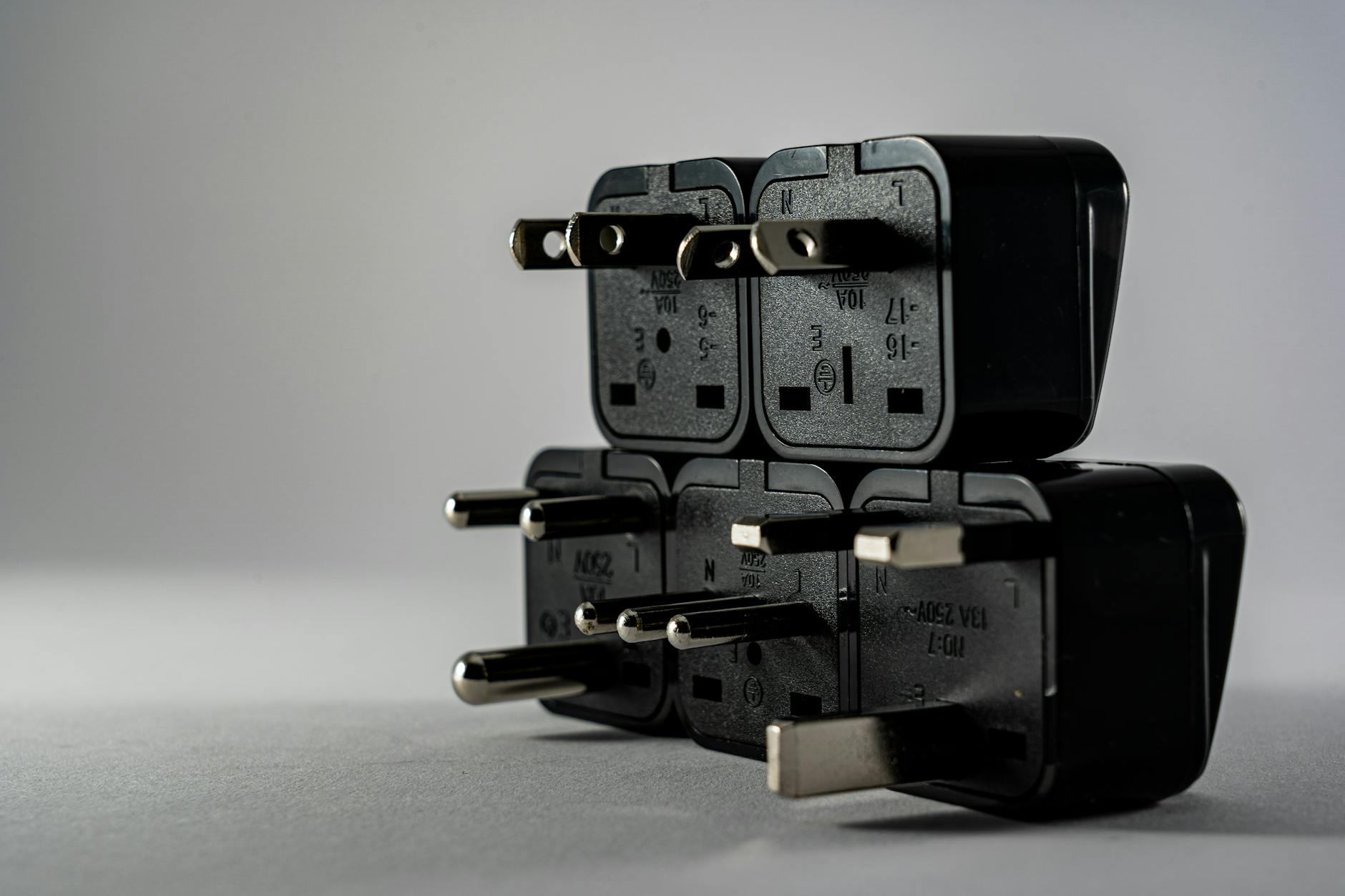 A travel adapter for Danish Type K sockets